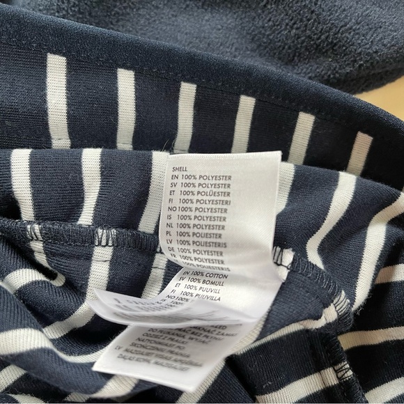 Polarn O. Pyret Eco Wind Fleece Bunting: Size 4-6M (68 cm): Navy - Picture 9 of 9